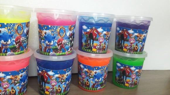 Geleca Personalizada no Tema Sonic