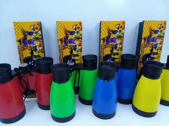 Kit Binoculo + Dominó Tema Batman Lego