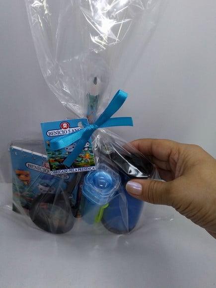 Kit Binóculo +bloquinho + Mini Lápis+lanterna+lupa Octonauta