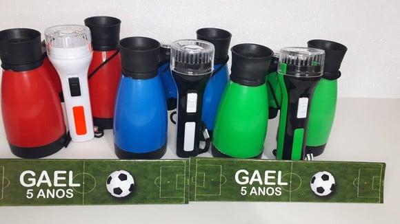 Kit Binoculo Zoom 4 Vezes Tem Futebol