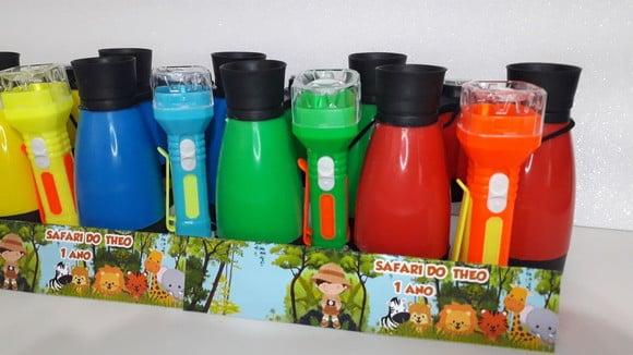 Kit Binoculo Zoom 4 Vezes Tema Safari