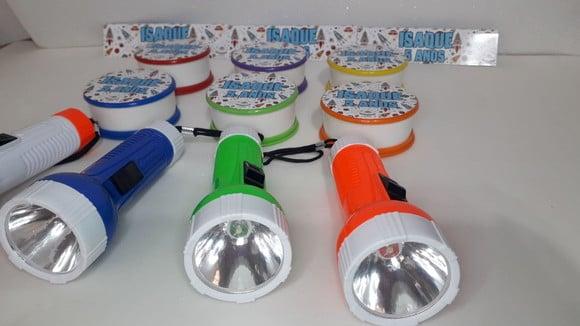 Kit Copo Retratil + Mini Lanterna Astronauta