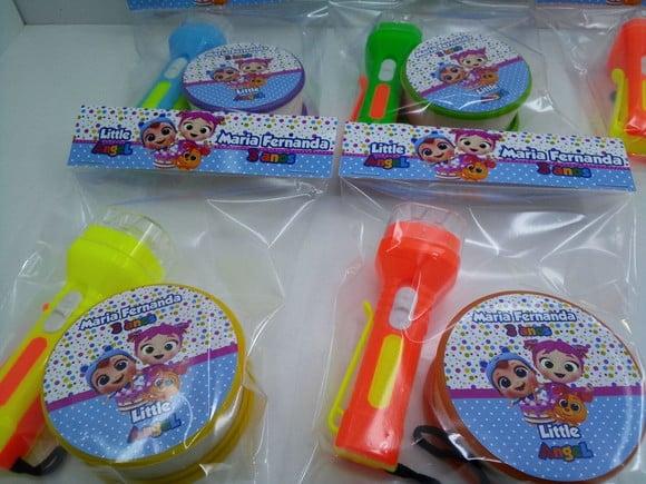 Kit Copo Retratil + Mini Lanterna Litle Angel