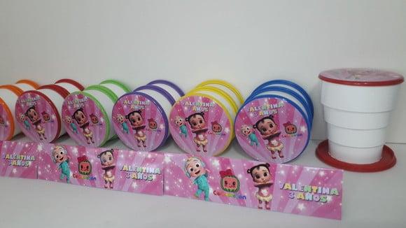 Kit Copo Retratil + Mini Lanterna Personalizado Vingadores