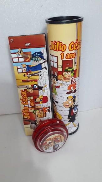 Kit Domino + Pega Varetas+ Ioio Tema Chaves