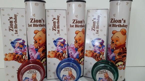 Kit Domino + Pega Varetas+ Ioio Personalizado Tema Pooh