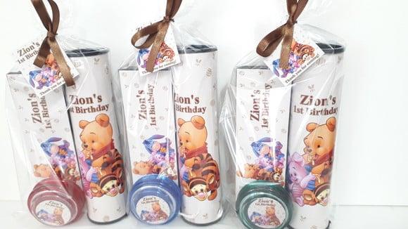 Kit Domino + Pega Varetas+ Ioio Personalizado Tema Pooh