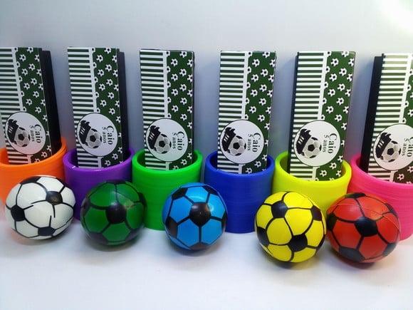Kit Domino +mola Maluca+ Mini Bola Tema Futebol