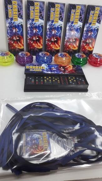 Kit Domino e Iô Iô Personalizado em Qualquer Tema