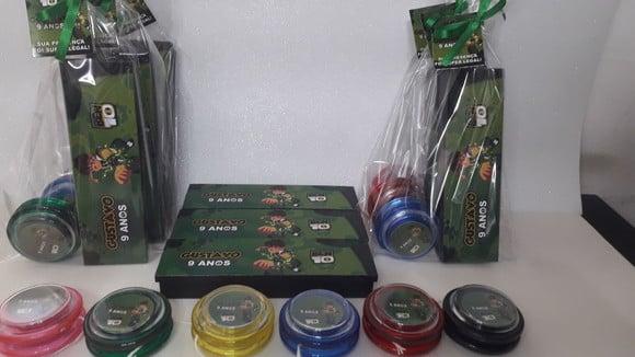 Kit Domino e Ioio Personalizado Ben 10