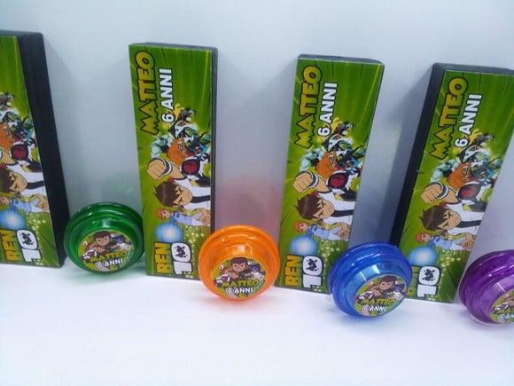 Kit Domino e Ioio Personalizado Ben 10
