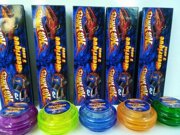 Kit Domino e Ioio Personalizado Hot Wheels