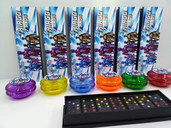 Kit Domino e Ioio Personalizado Power Ranger
