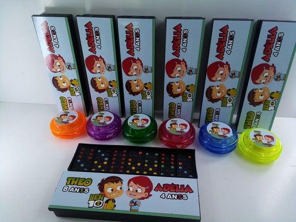 Kit Domino e Ioio Personalizado Tema Ben 10