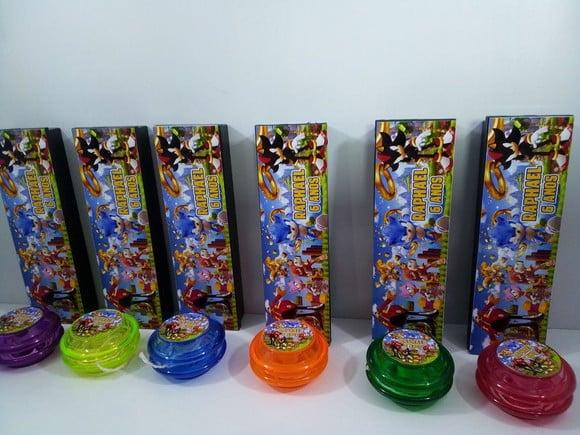 Kit Domino e Ioio Personalizado Tema Sonic