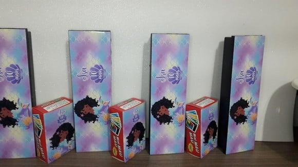 Kit Domino e Mini Jogo Mau Mau Pequena Sereia Baby