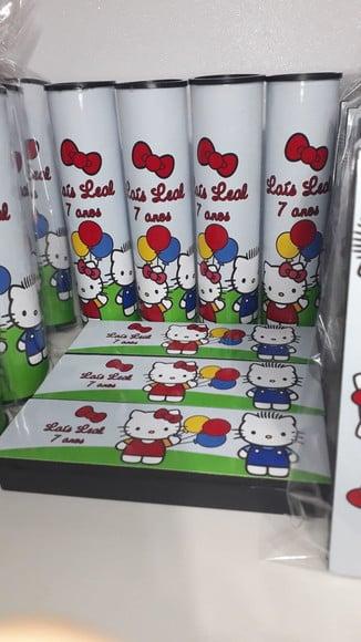 Kit Domino e Pega Varetas Hello Kitty e Sua Turma