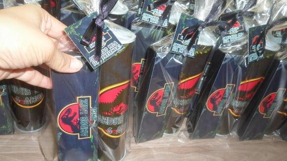 Kit Domino e Pega Varetas Jurassic Park