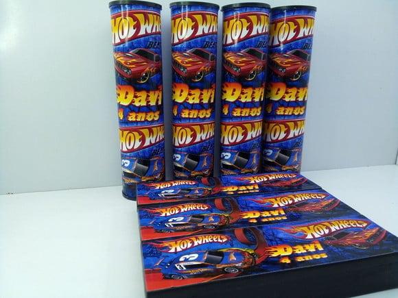 Kit Domino e Pega Varetas Hot Wheels