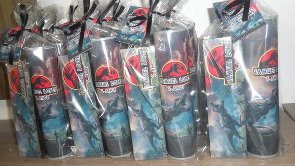 Kit Domino e Pega Varetas Jurassic Park