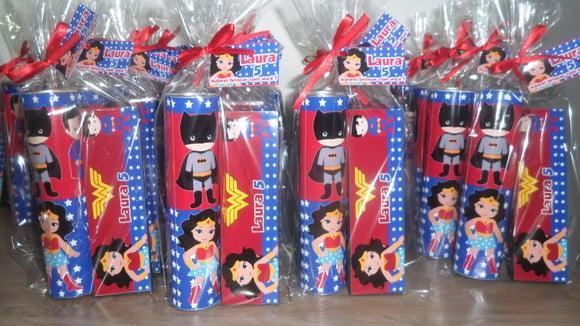 Kit Domino e Pega Varetas Personalizado Super Herois