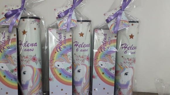 Kit Domino e Pega Varetas Personalizado Unicornio