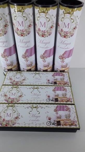 Kit Domino e Pega Varetas Personalizadojardim Encantado