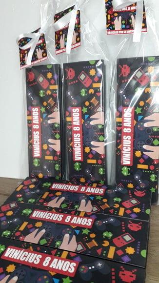 Kit Domino e Pega Varetas Personalizado Video Game
