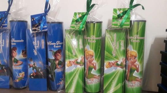 Kit Domino e Pega Varetas Sininho e Peter Pan