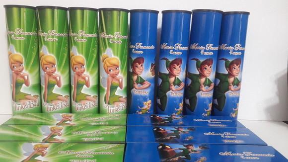 Kit Domino e Pega Varetas Sininho e Peter Pan