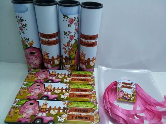 Kit Domino e Pega Varetas Tema Fazendinha