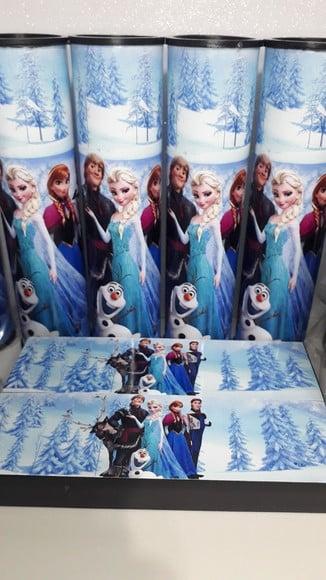 Kit Domino e Pega Varetas Tema Frozen