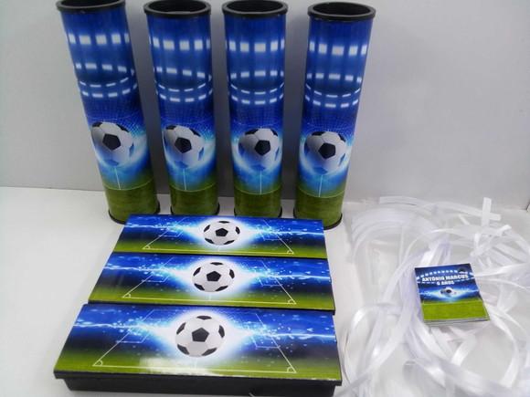 Kit Domino e Pega Varetas Tema Futebol