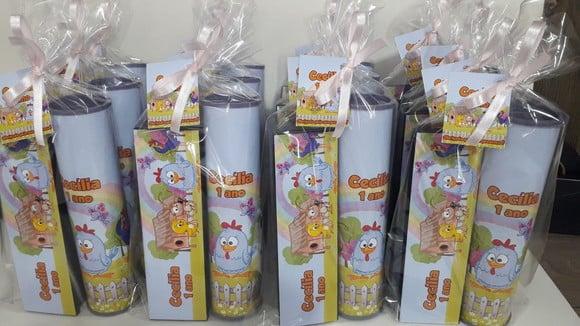 Kit Domino e Pega Varetas Tema Galinha Pintadinha