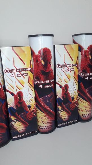 Kit Domino e Pega Varetas Tema Homem Aranha