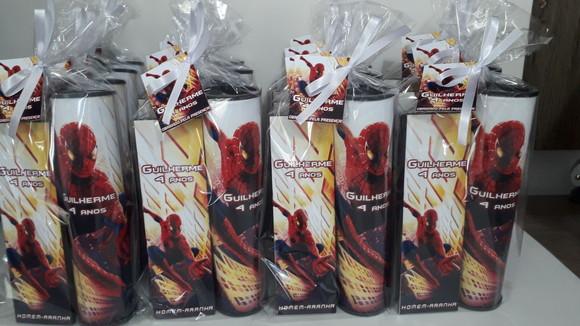 Kit Domino e Pega Varetas Tema Homem Aranha
