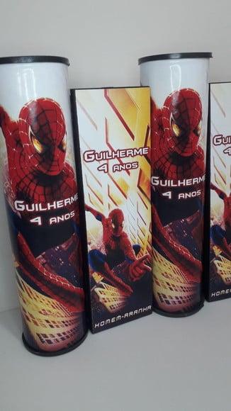 Kit Domino e Pega Varetas Tema Homem Aranha