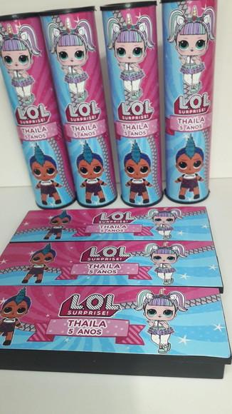 Kit Domino e Pega Varetas Tema Lol