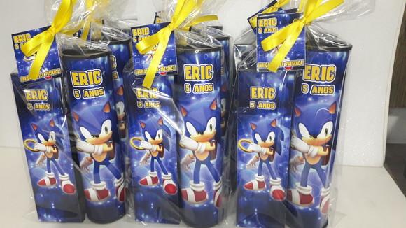 Kit Domino e Pega Varetas Tema Sonic