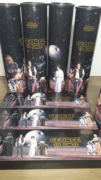 Kit Domino e Pega Varetas Tema Star Wars