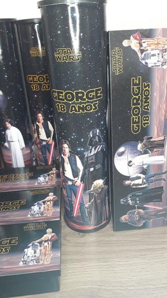 Kit Domino e Pega Varetas Tema Star Wars