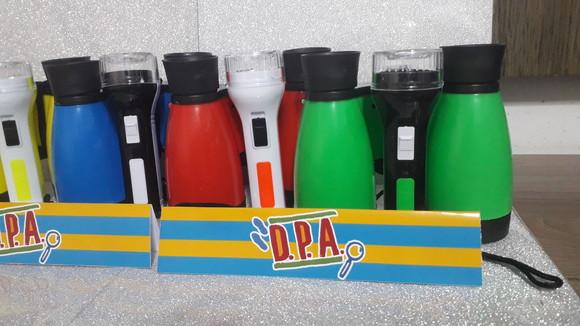 Kit Dpa Binóculo Zoom 4 Vezes e Mini Lanterna