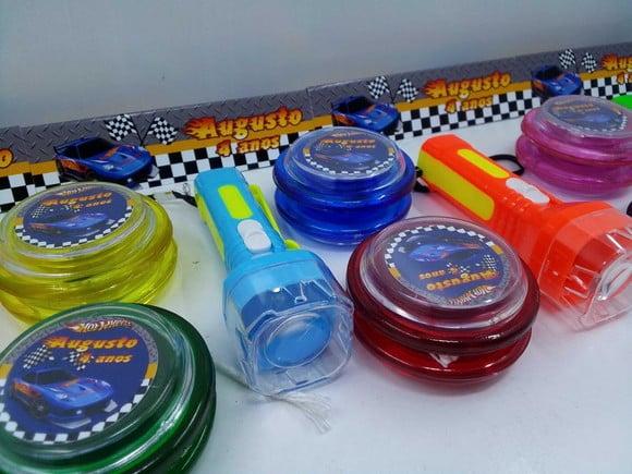 Kit Ioio + Lanterna Tema Hot Wheels