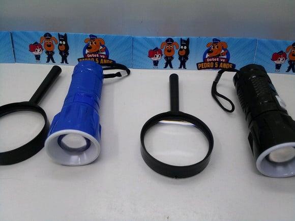 Kit Lanterna e Lupa Tema Dpa