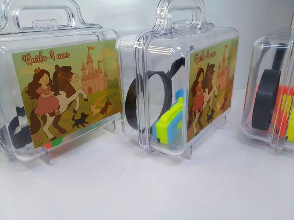 Kit Maletinha Lanterna e Lupa Princesinha
