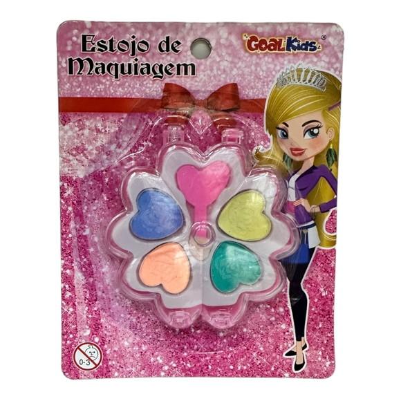 Kit Maquiagem Infantil + Saquinho c/ Lapela Personalizada