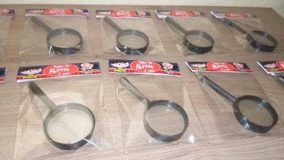 Lupa + Lapela Personalizada Show da Luna