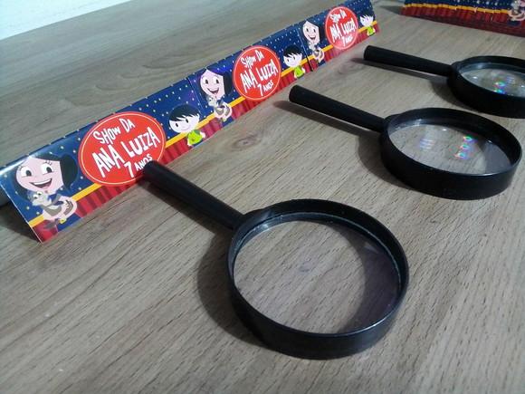 Lupa + Lapela Personalizada Show da Luna