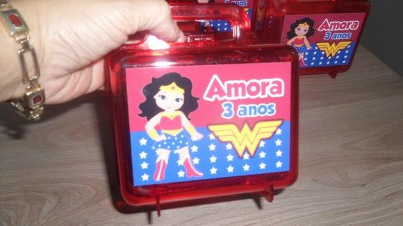 Maletinha Personalizada Mulher Maravilha