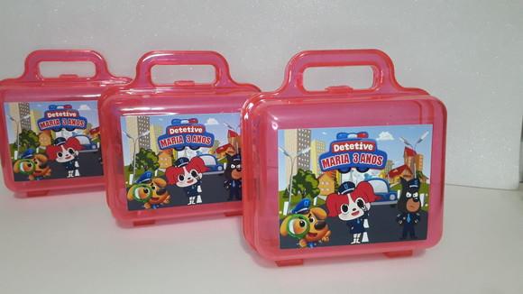 Maletinha Personalizada Tema Detetive Labrador